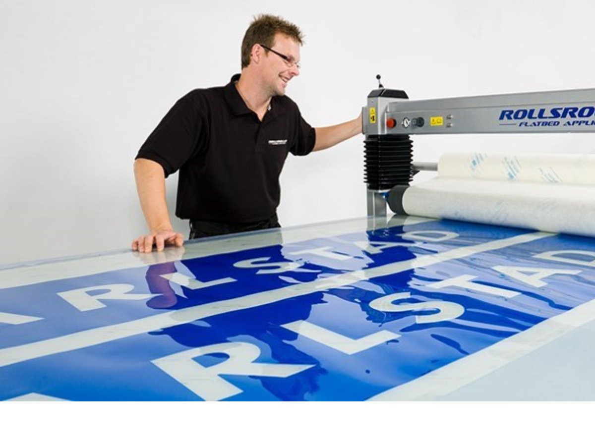 Large format banner project